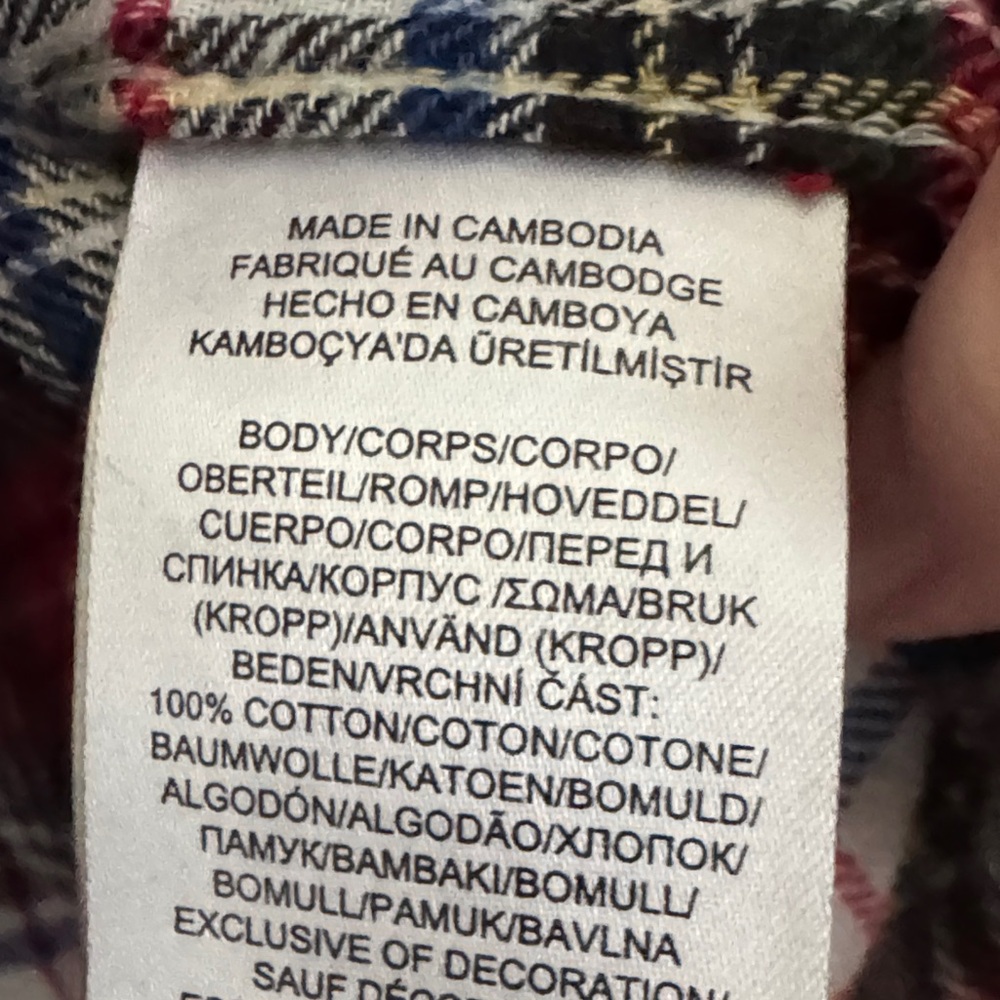 Ralph Lauren Red and Black Plaid Pajama Set - Picture 5 of 6